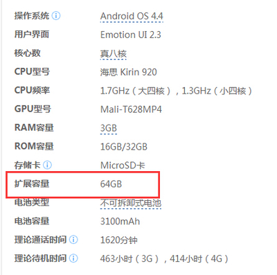 荣耀6实际内存是多少