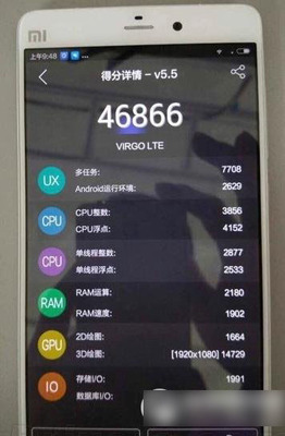 小米小米手机5安兔兔跑分多少