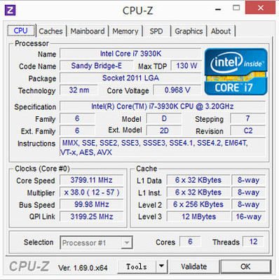 i7 3930k多少针