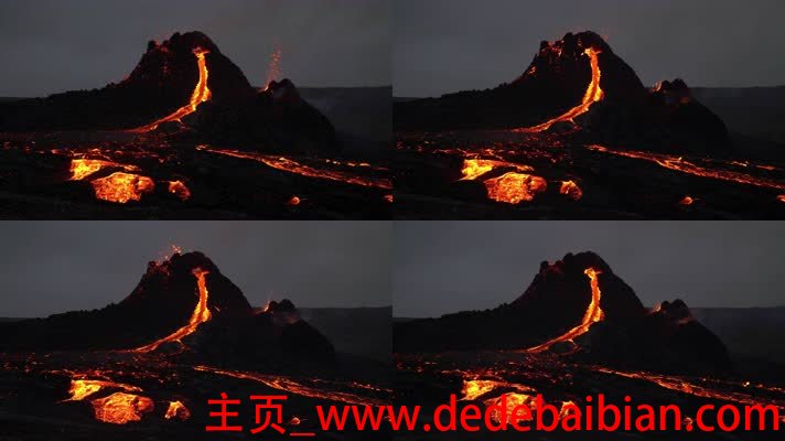 火山岩浆走多少度