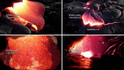 火山岩浆走多少度