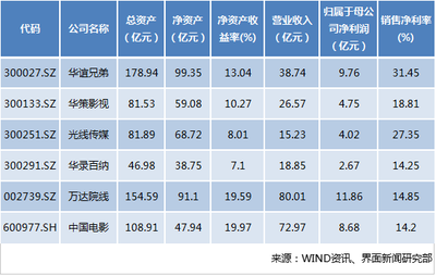 华谊兄弟有多少财产