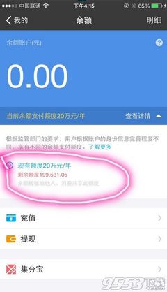 新版支付宝怎么看额度多少钱