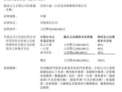 合资公司技术一般占股多少