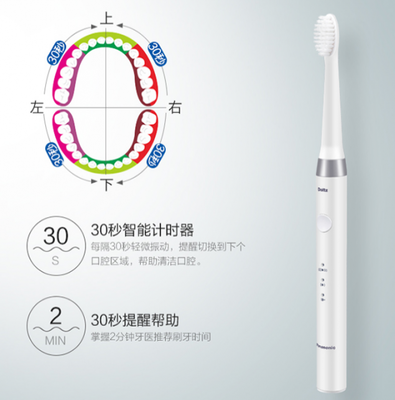 电动牙刷声波振动多少次的好