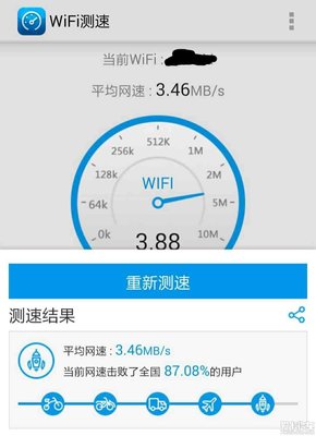 WiFi 1M网速是多少宽带的