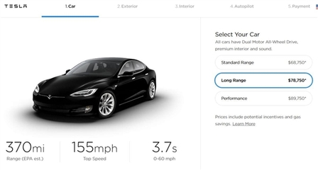 特斯拉model s 85续航公里多少