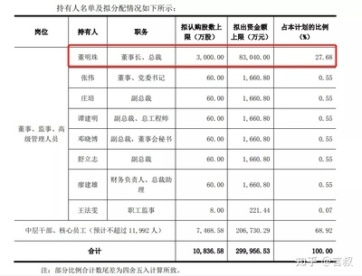 公司奖励股权一般给员工多少