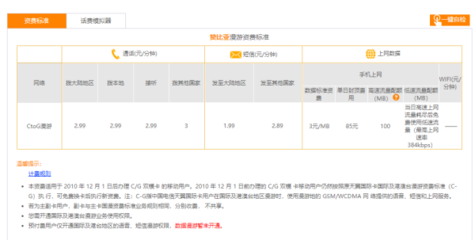 电信国际漫游多少钱