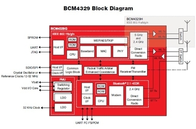 bcm有多少个模拟和数字